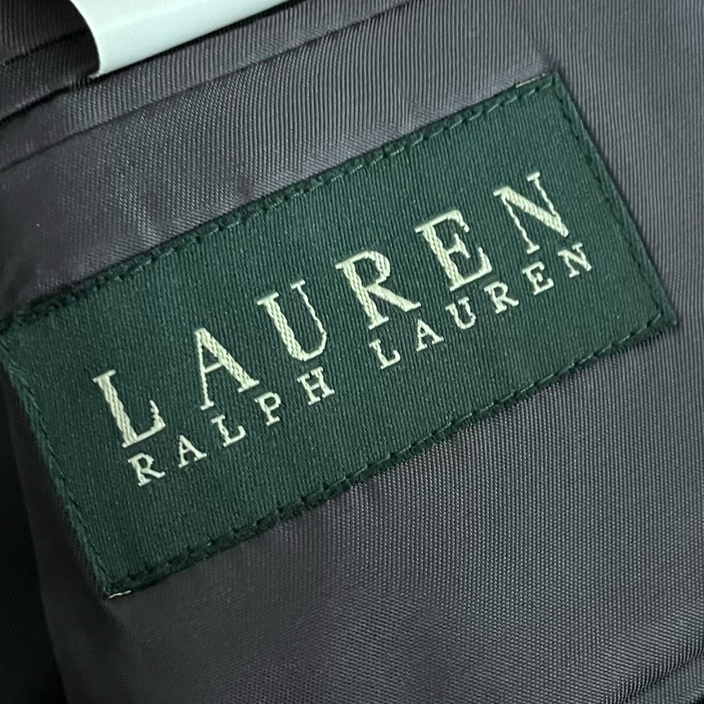 Lauren Ralph Lauren • Men's Gray Blazer Wool - Picture 3 of 6